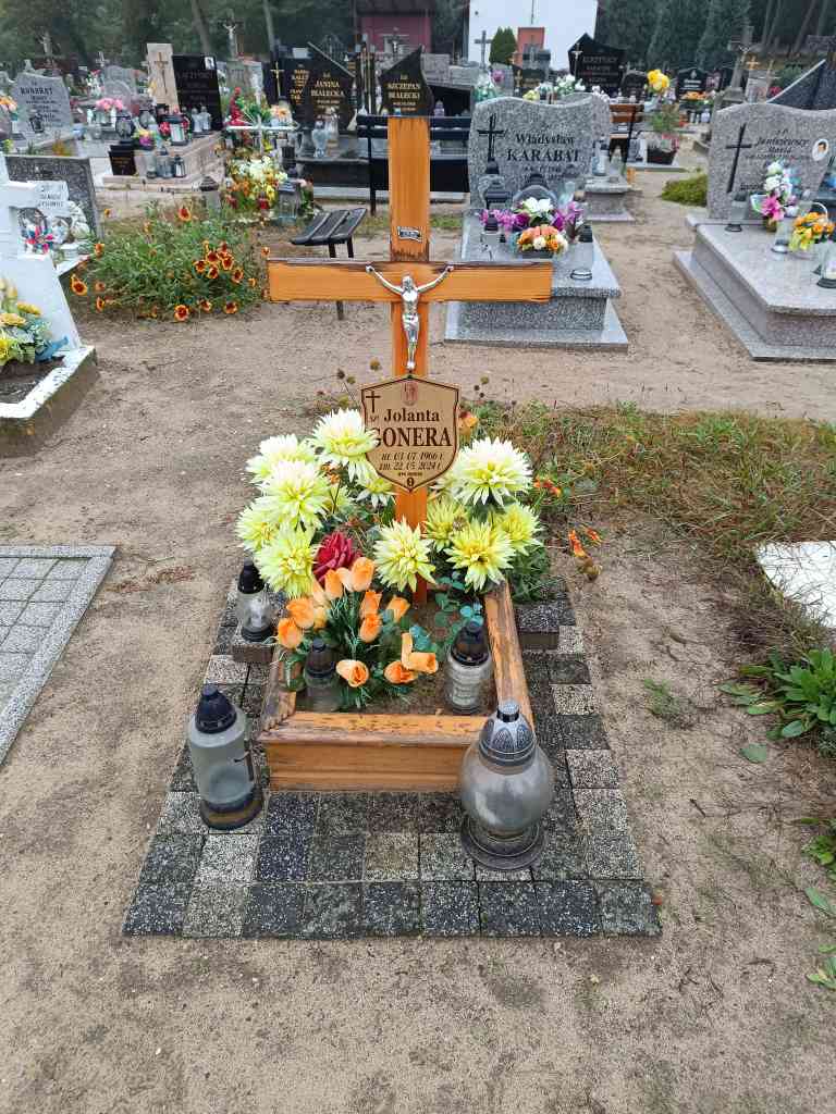 Grób Jolanta Gonera